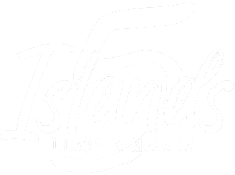 Five Islands Glass white logo – glass and mirror company