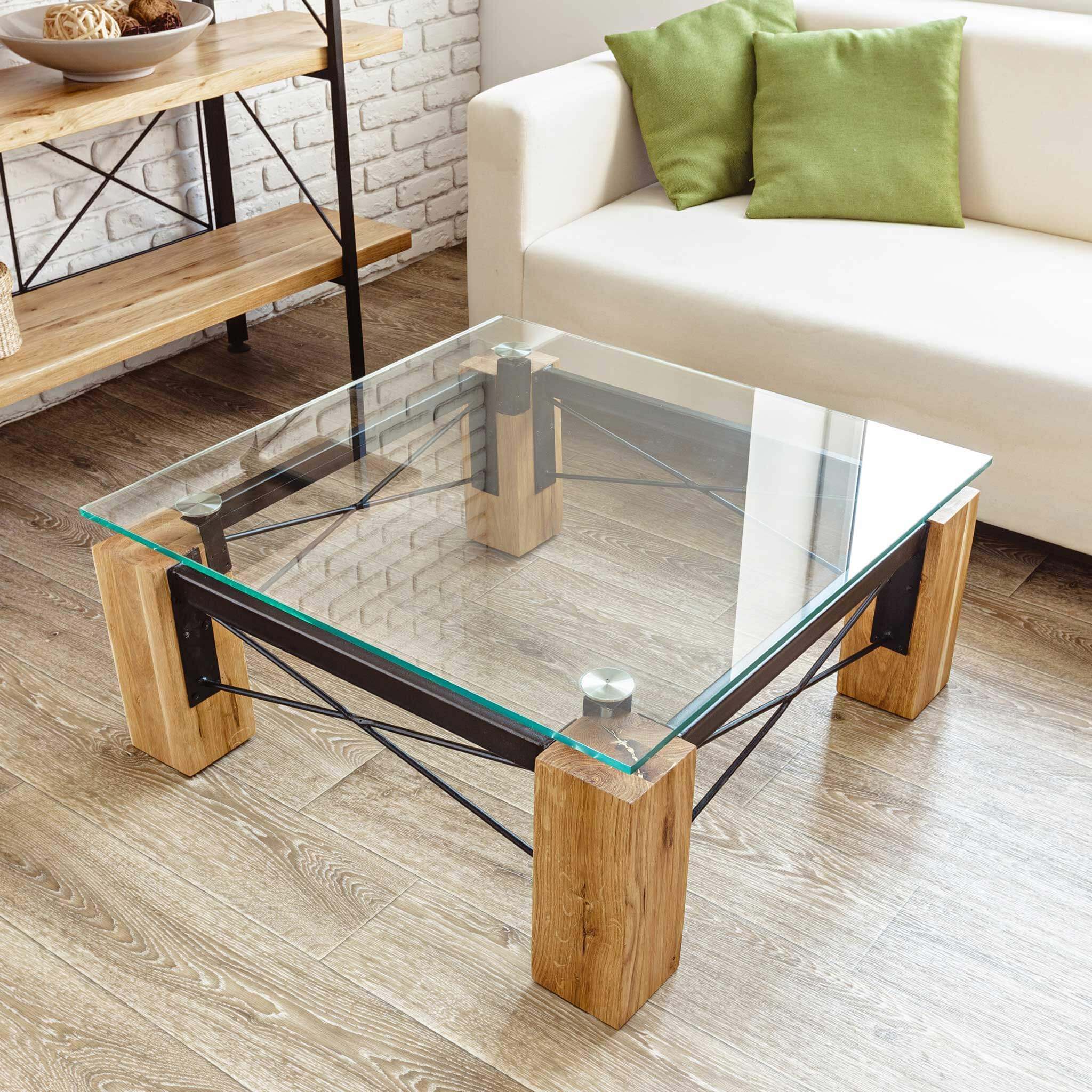 Glass services finished glass table top
